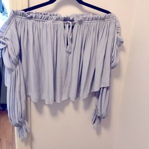 NWT! Dreamy and angelic off the shoulder top